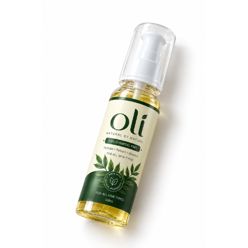 OLI Hair Oil – Natural Botanical Hair Oil for Soft, Shiny & Nourished Hair