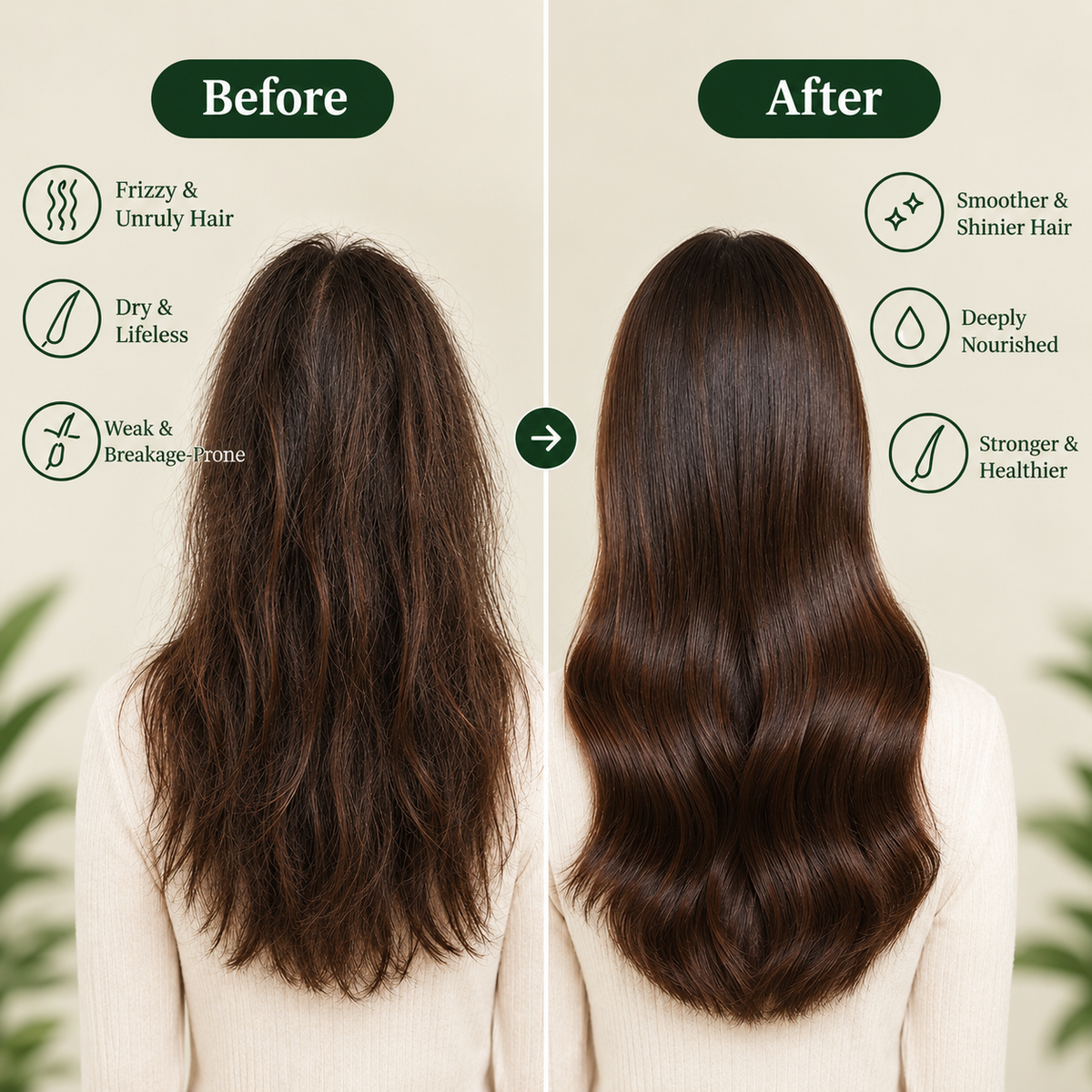 OLI Hair Oil – Natural Botanical Hair Oil for Soft, Shiny & Nourished Hair