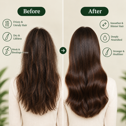 OLI Hair Oil – Natural Botanical Hair Oil for Soft, Shiny & Nourished Hair